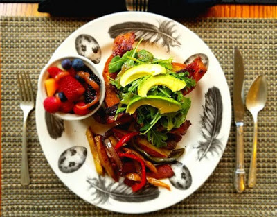 Executive Chef Scott Allen cooks up delicious selections at Brewery Gulch Inn in Mendocino County, California